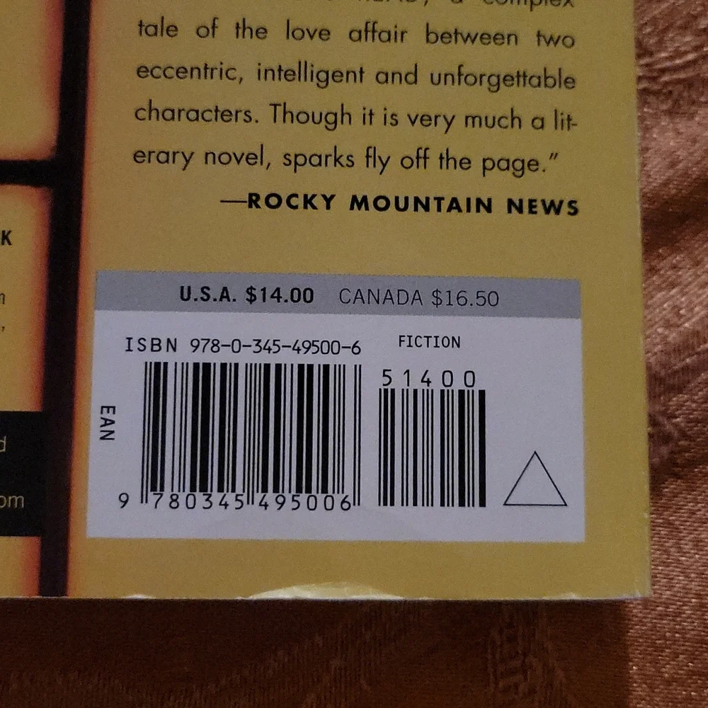 Loving Frank   By Nancy Horan. paperback book